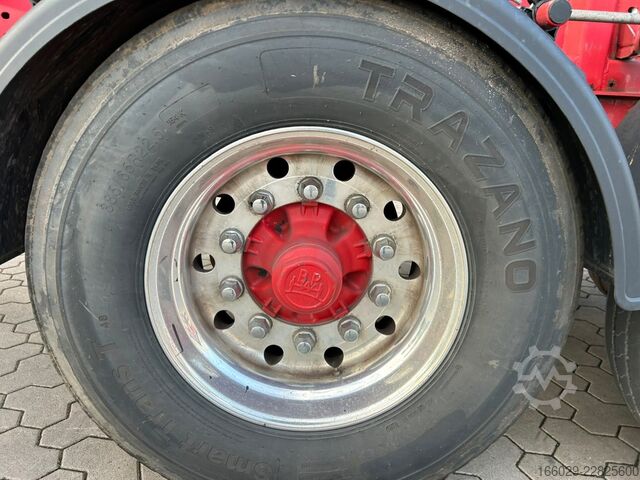 Tipper semitrailer KEMPF SKM 35/3 Stahlkippmulde 2 Liftachsen