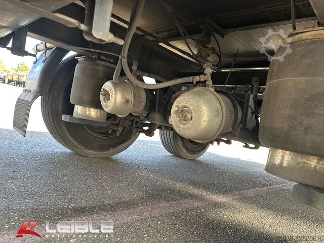 Open trailer with tarp  Logemann Tandem Durchlade-optimal f. Fahrschule
