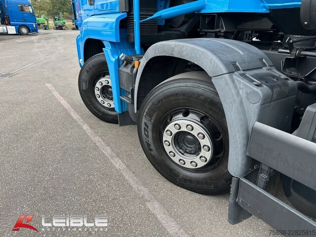 Tanker truck MAN TGS 35.480 8x2-4 BL-Heitling Silo Pellets *TOP*