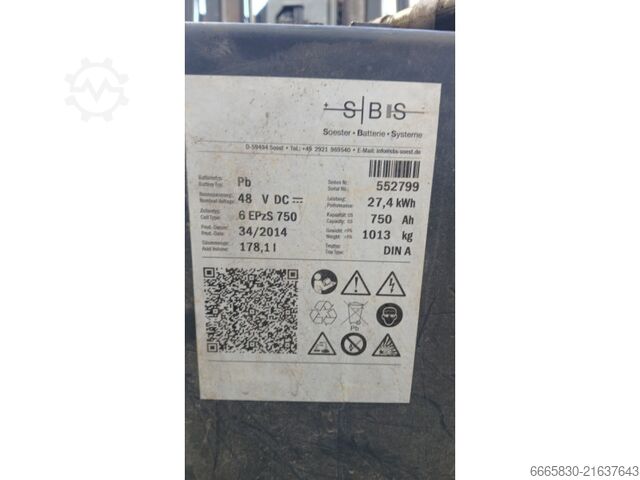 Forklift Jungheinrich EFG220 SP GE 115-450DZ