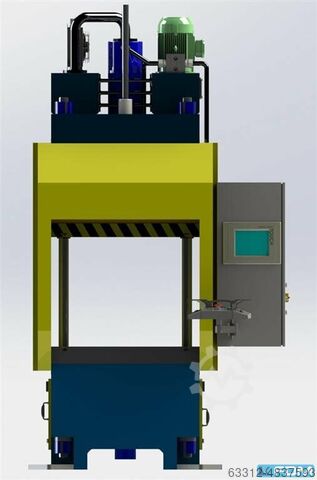 Four Column Press - Hydraulic Hidralmac 60 To Viersäulenpresse Tiefziehkissen