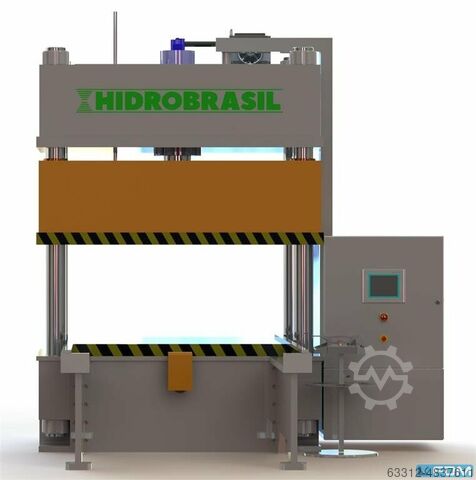 Viersäulenpresse Hidrobrasil 250 t Viersäulenpresse mit Schiebetisch