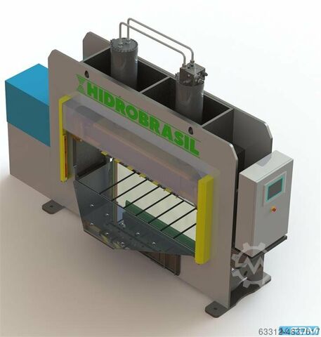 Single Column Press - Hydraulic Calende 220 To Viersäulenpresse Auflagetisch