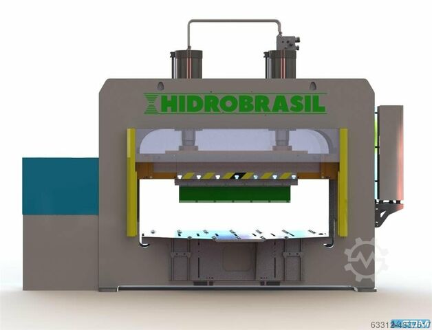 Single Column Press - Hydraulic Calende 220 To Viersäulenpresse Auflagetisch
