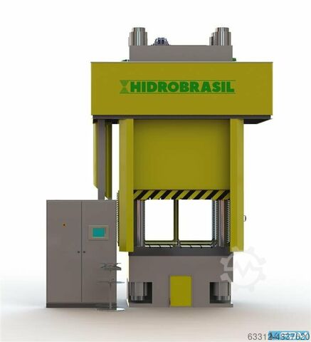 Four Column Press - Hydraulic Hidrobrasil 1000 Tonnen Viersäulenpresse