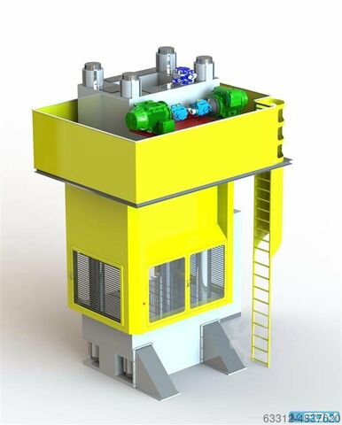 Four Column Press - Hydraulic Hidrobrasil 1000 Tonnen Viersäulenpresse