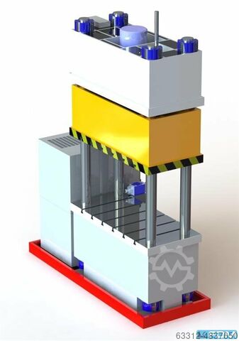 Hydraulic Try-out Press Calende 40T Hydraulische Probierpresse