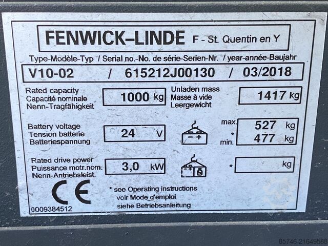 V 10 / * DEMO !! DOPPELT-Lenkung !! LINDE V 10 /  * DEMO !! DOUBLE steering !!