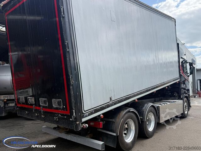 Tipper Scania S 650 6x4, Achterkipper en Zijopenen