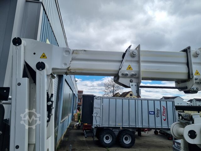 Selbstfahrende Arbeitsbühne Ruthmann Bluelift SA18 Bluelithium Unfall