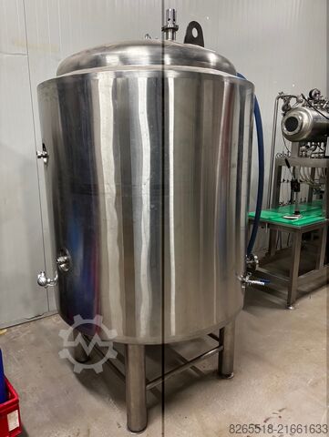 6-head counter-pressure filler with pressure tank Cassman 6 kops vuller