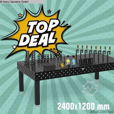 Clamping Table SIEGMUND RETRO II - 2400 x 1200 - 28