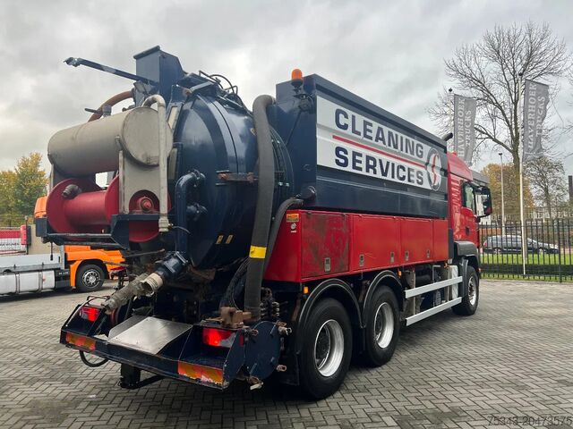 Saugfahrzeug MAN TGS 33.360 6x4 Wicom Vacüm and high pressure tr...