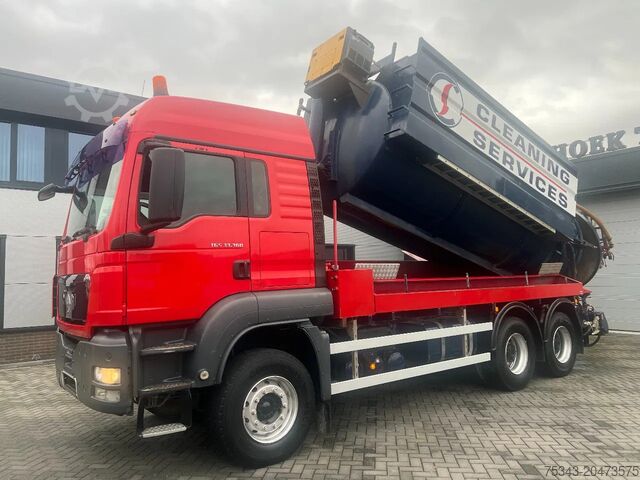 Saugfahrzeug MAN TGS 33.360 6x4 Wicom Vacüm and high pressure tr...