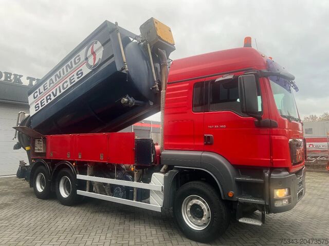 Saugfahrzeug MAN TGS 33.360 6x4 Wicom Vacüm and high pressure tr...