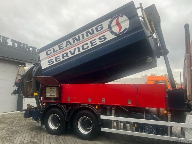 Saugfahrzeug MAN TGS 33.360 6x4 Wicom Vacüm and high pressure tr...