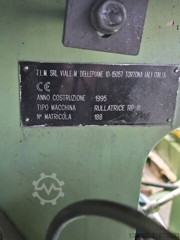 Flachkamm-Gewindeschneidmaschine TLM RP8 TLM RP8