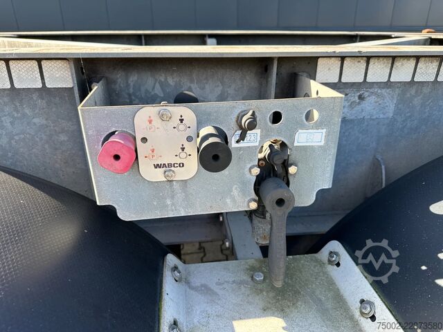 Container transportation Van Hool 3-ASSIGE OPLEGGER 20FT/30FT ADR CHASSIS / galva...