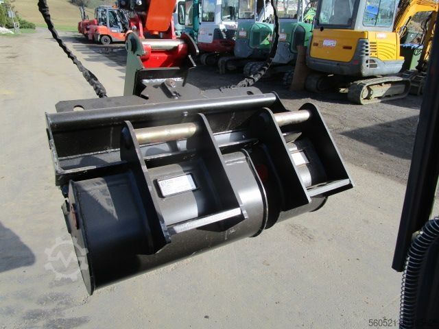 Minibagger Atlas AC08B - mechan. Schnellwechsler LEHNHOF + 3 Löffel