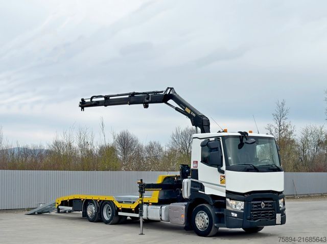 Abschleppwagen RENAULT T 380 * Abschleppwagen 7,50m* KRAN/FUNK* TOP