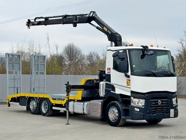 Abschleppwagen RENAULT T 380 * Abschleppwagen 7,50m* KRAN/FUNK* TOP