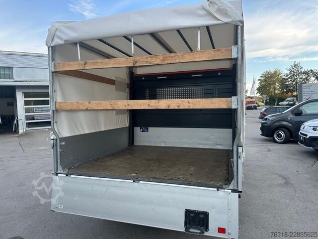 Curtain sider van Mercedes-Benz Sprinter 215CDI Pritsche Plane DOKA kurz MBUX