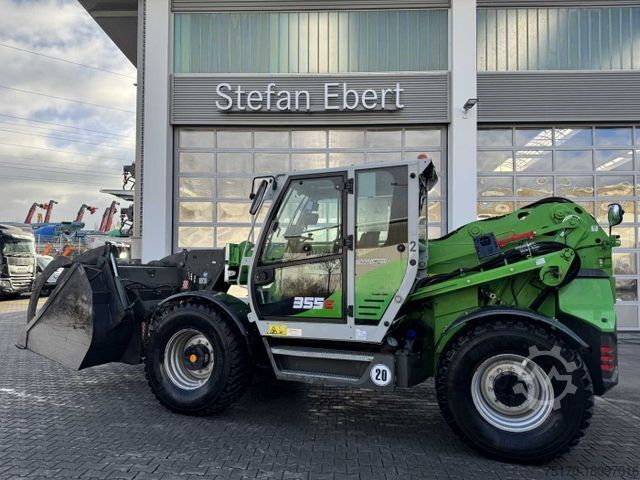 Radlader SENNEBOGEN 355 E / Greifschaufel / nur 2.260h!