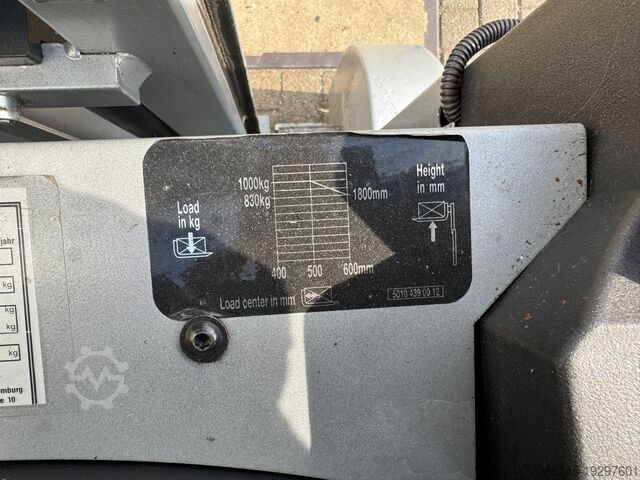 VS-22217 Ride-on stacker order picker Kanvan 2.176mm year 2018 KANVAN Kanvan 10