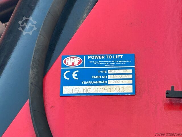 Autokran MAN 26.500 TGX HMF 4020 6x Hydrl.+4 JIB Bj 2021 Kran