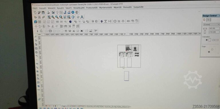 CNC milling plotter Sarnox CNC-1325 5,5 kW
