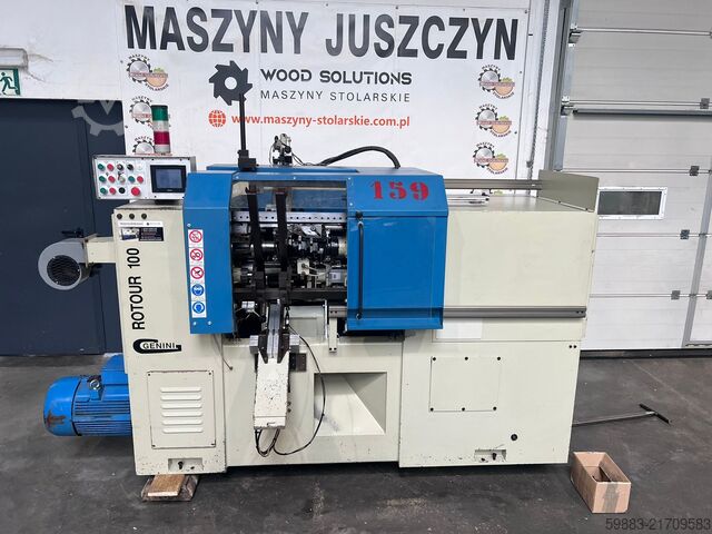 Woodturning machine / lathe Genini ROTOUR 100 CE