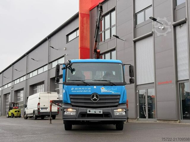 Loading platform Mercedes-Benz Atego 1223 4x2 Pritsche mit Heckladekran ATLAS