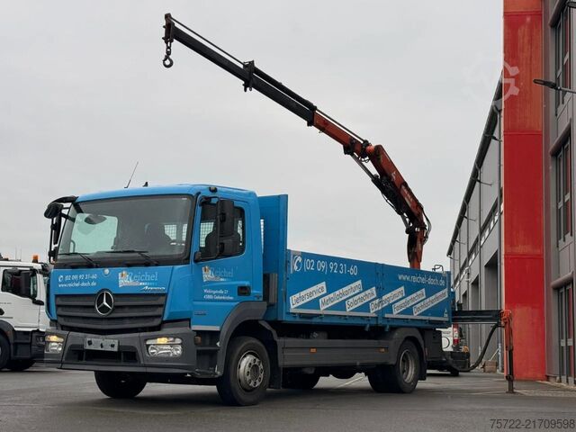 Loading platform Mercedes-Benz Atego 1223 4x2 Pritsche mit Heckladekran ATLAS