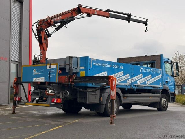 Loading platform Mercedes-Benz Atego 1223 4x2 Pritsche mit Heckladekran ATLAS