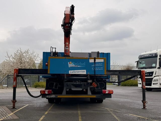 Loading platform Mercedes-Benz Atego 1223 4x2 Pritsche mit Heckladekran ATLAS