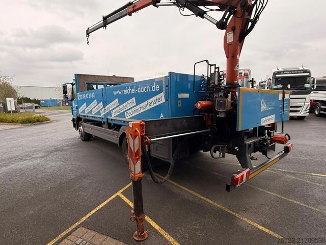 Loading platform Mercedes-Benz Atego 1223 4x2 Pritsche mit Heckladekran ATLAS
