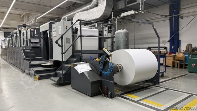 Sheetfedoffset Man Roland R 707 LTTLV UV Evolution + Mabeg RS 104