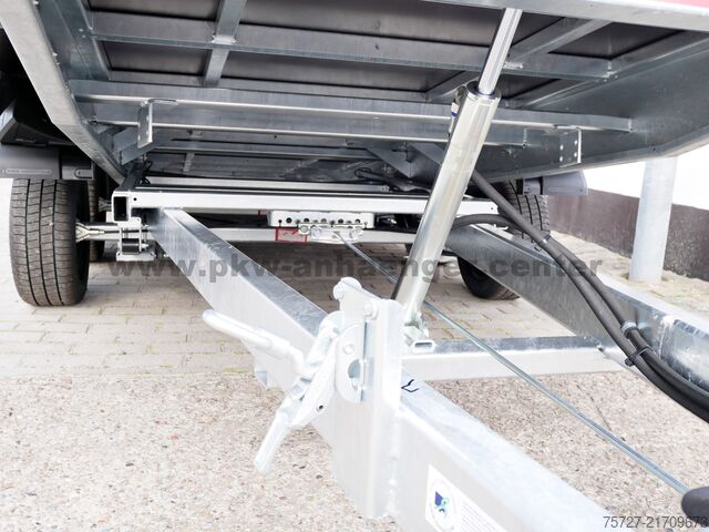 Heavy equipment trailer Hapert INDIGO HT2 3500kg 455x200x30cm Parabel