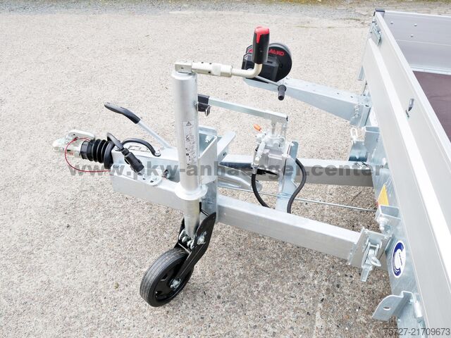 Heavy equipment trailer Hapert INDIGO HT2 3500kg 455x200x30cm Parabel