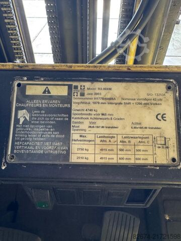 Forklift Hyster H3.0XM