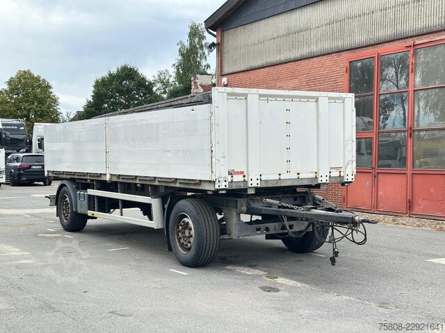 Anhänger mit offener Pritsche ACKERMANN-FRUEHAUF Baustoff 7,30m