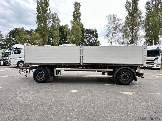 Anhänger mit offener Pritsche ACKERMANN-FRUEHAUF Baustoff 7,30m