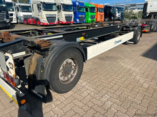 Anhänger-Wechselfahrgestell KRONE AZ 18E Lafette Bereifung 445/45 19,5 TÜV 09/2027