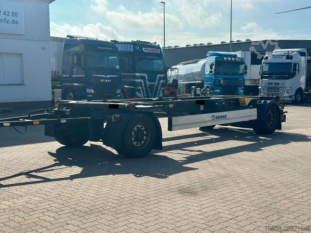 Anhänger-Wechselfahrgestell KRONE AZ 18E Lafette Bereifung 445/45 19,5 TÜV 09/2027