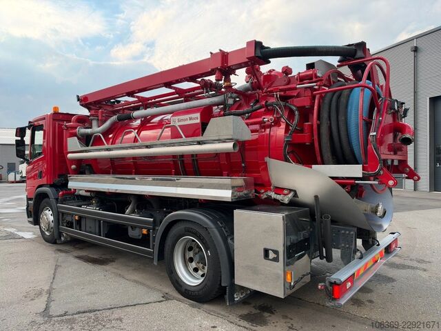 Vacuum tank truck SCANIA P280 4x2 Simon Moos SLS1648 Combi