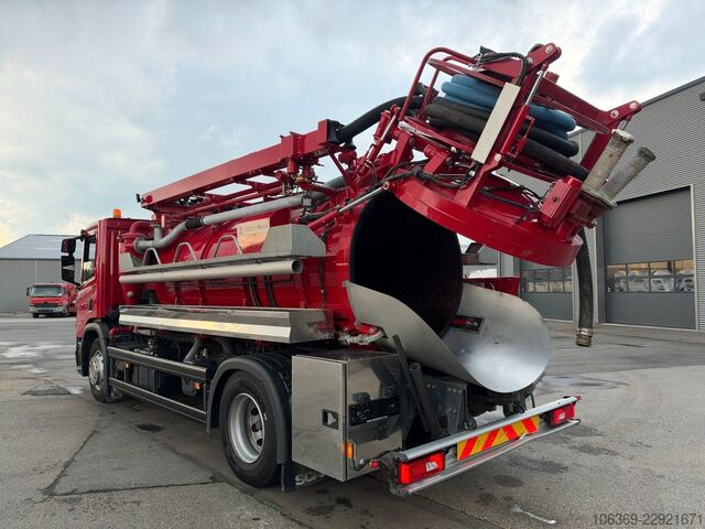Vacuum tank truck SCANIA P280 4x2 Simon Moos SLS1648 Combi