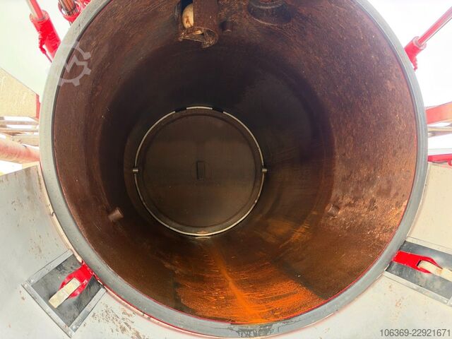 Vacuum tank truck SCANIA P280 4x2 Simon Moos SLS1648 Combi