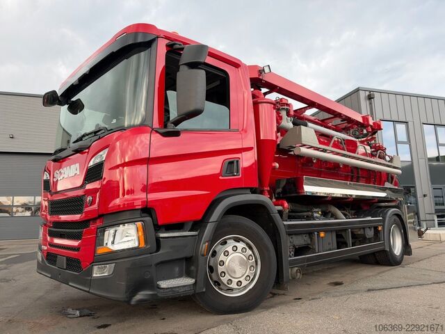 Vacuum tank truck SCANIA P280 4x2 Simon Moos SLS1648 Combi