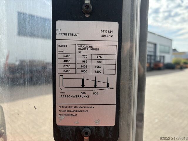 High Lift stacker Toyota SWE 160