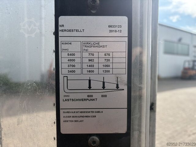 High Lift stacker Toyota SWE 160